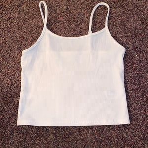 Cream American Eagle tank top